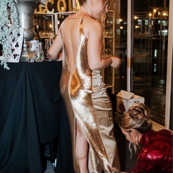 Cult Gaia Gold Renata Dress - Picture 6 of 7